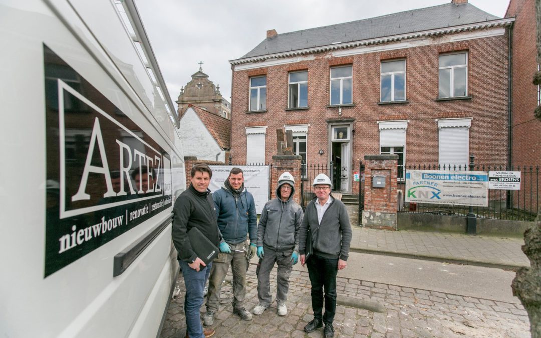 Restauratie pastorij begijnhof Hoogstraten